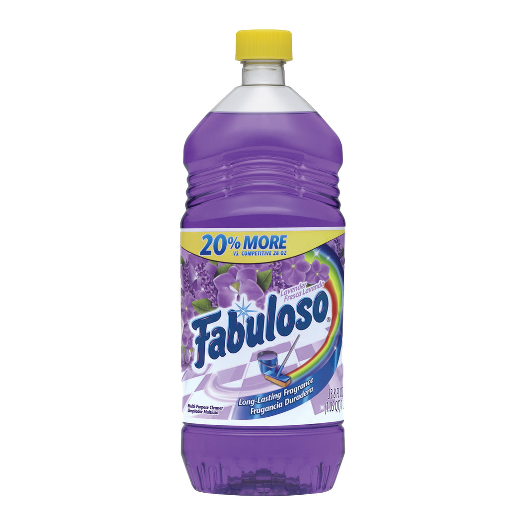 Fabuloso 153096 All-Purpose Cleaner, 33.8 oz, Liquid, Lavender, Purple