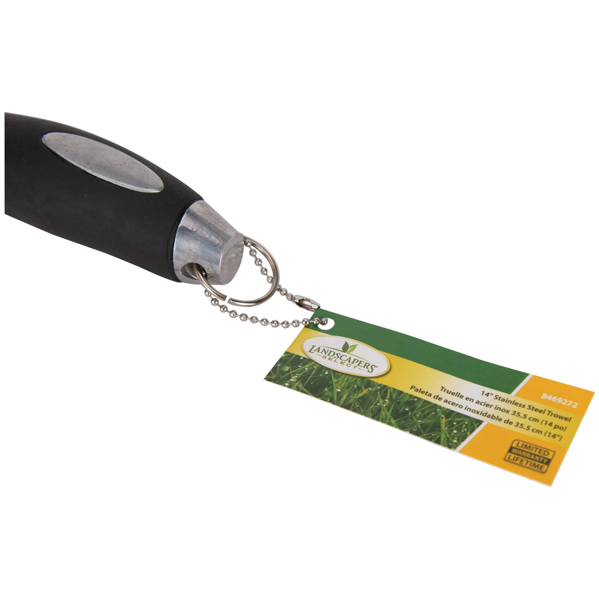 Landscapers Select GT930AS Garden/Transplanting Trowel, 6 in L Blade, 3-1/2 in W Blade, Stainless Steel Blade