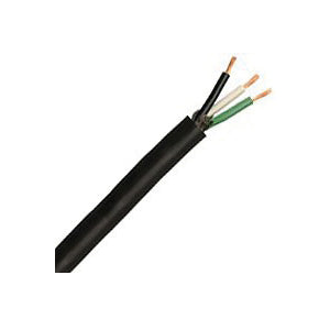 CCI 233870408 Electrical Cable, 14 AWG Wire, 3 -Conductor, 250 ft, Copper Conductor, TPE Insulation, TPE Sheath, 300 V
