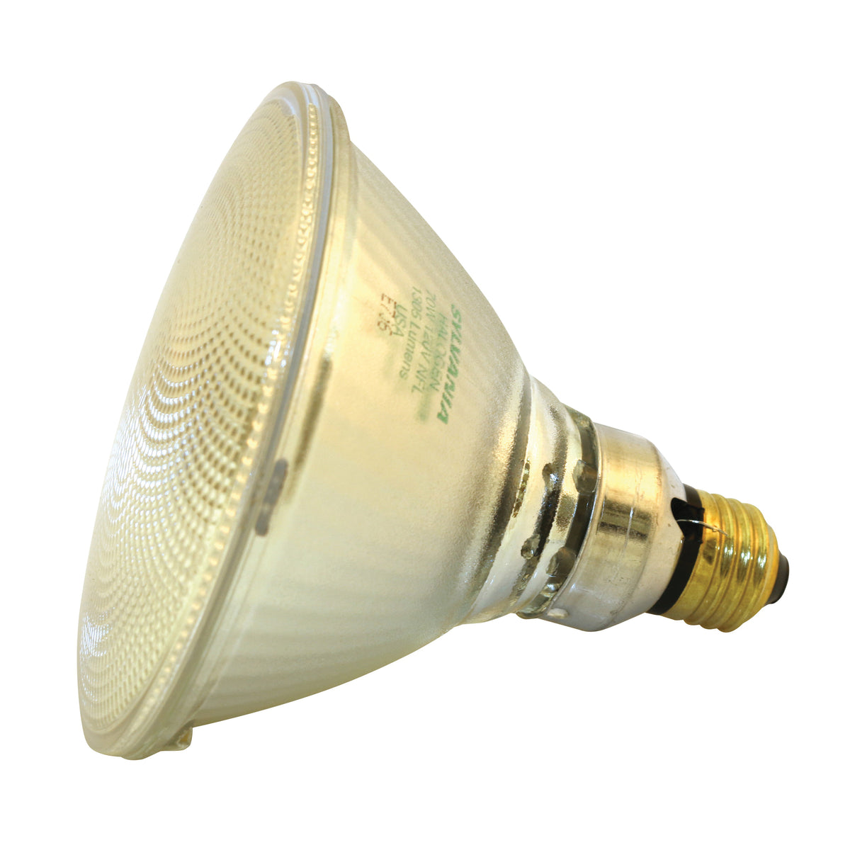 Sylvania 10722 Halogen Bulb, 70 W, Medium E26 Lamp Base, PAR38 Lamp, 1305 Lumens, 2925 K Color Temp