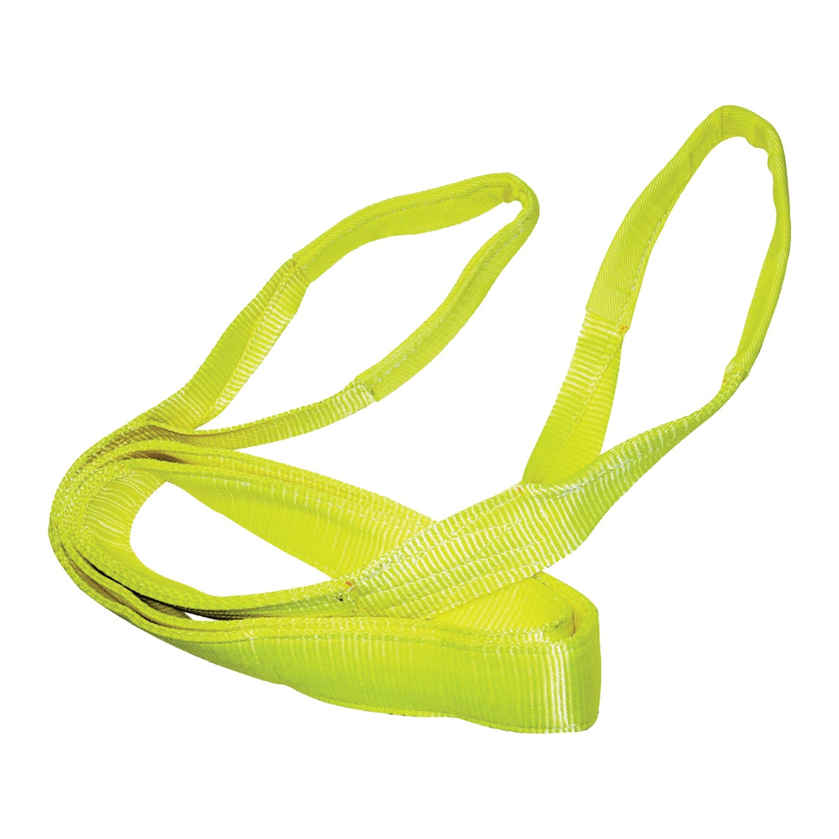 S-Line 20-EE2-9804X16 Lifting Sling, 4 in W, 16 ft L, 2-Ply, 11,000 lb Vertical Hitch, Polyester, Gray