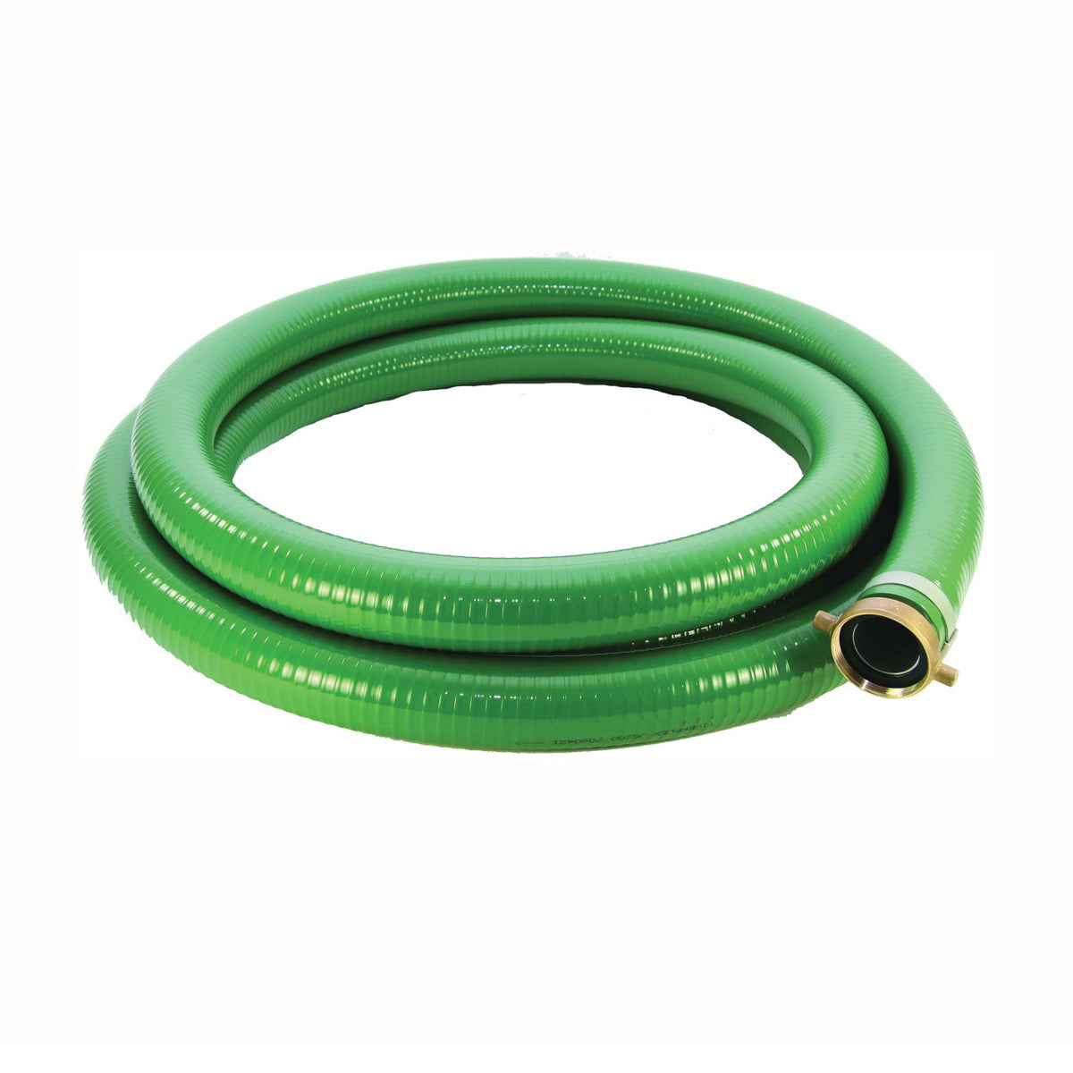 ABBOTT RUBBER 1240-2000-20-CN-S Water Suction Hose, 2 in ID, 20 ft L, Camlock Female x Male, PVC