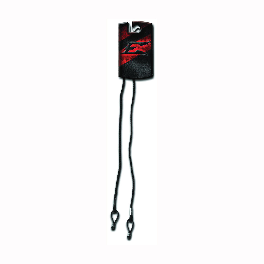 Edge 9702 Thin Rope Sunglass Leash, Nylon, Black, For: All Frame Styles