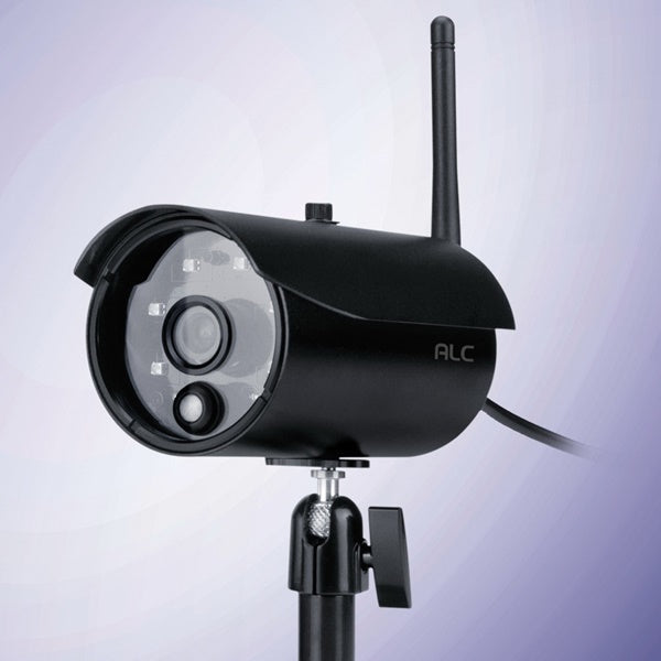 ALC AWSC37 Surveillance Camera, 90 deg View, 1080 pixel Resolution, Night Vision: 65 ft, Metal Housing Material