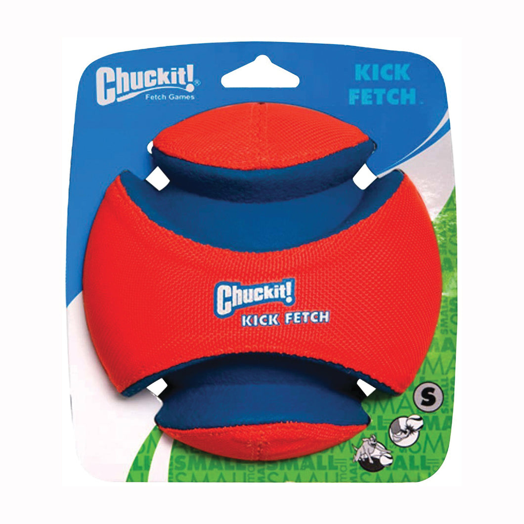 Chuckit! 251101 Dog Toy, S, High-Visibility, Canvas/Foam/Rubber, Blue/Orange