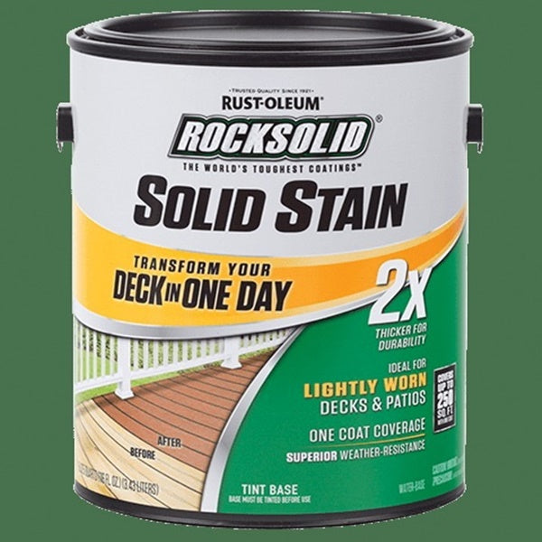 RUST-OLEUM 305799 Deck Resurfacer, Black, 1 gal