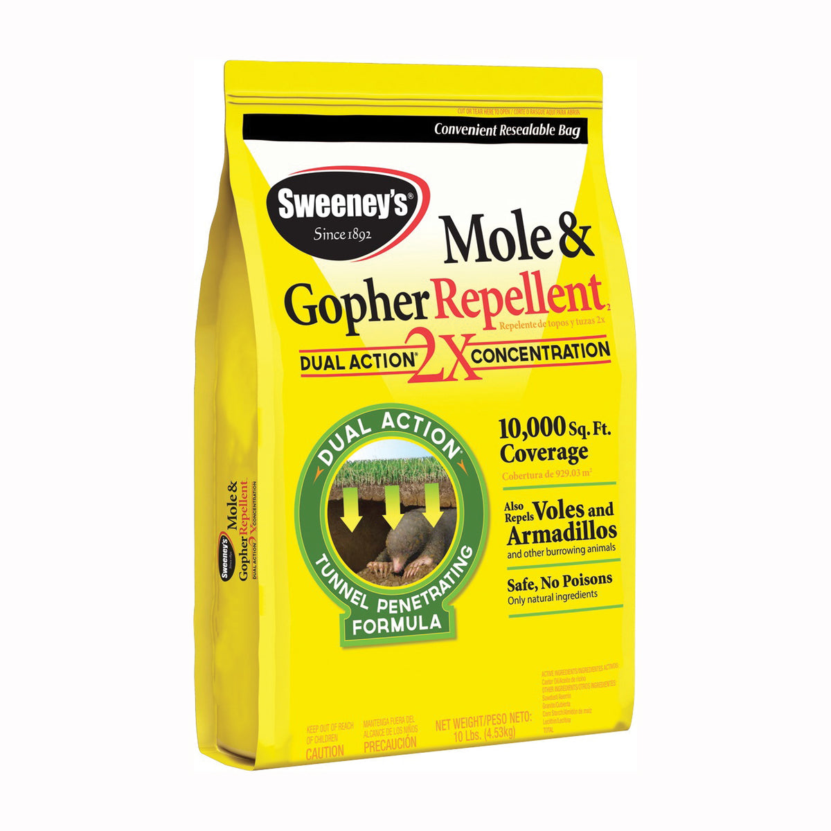 Victor Sweeney&#39;s S7002-1 Mole and Gopher Repellent, Concentrate