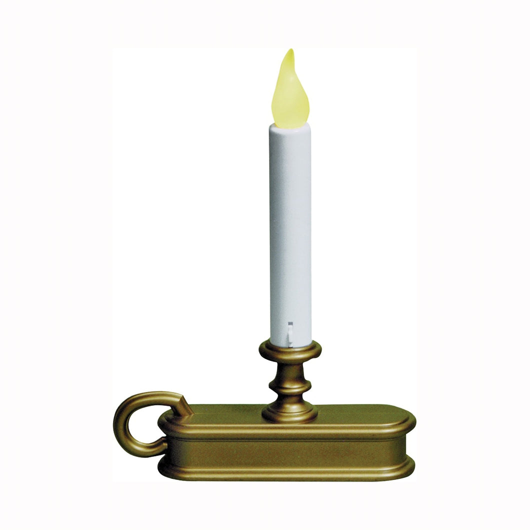 Xodus Innovations FPC1225 Candle, Gold Candle, LED Bulb, Amber Bulb