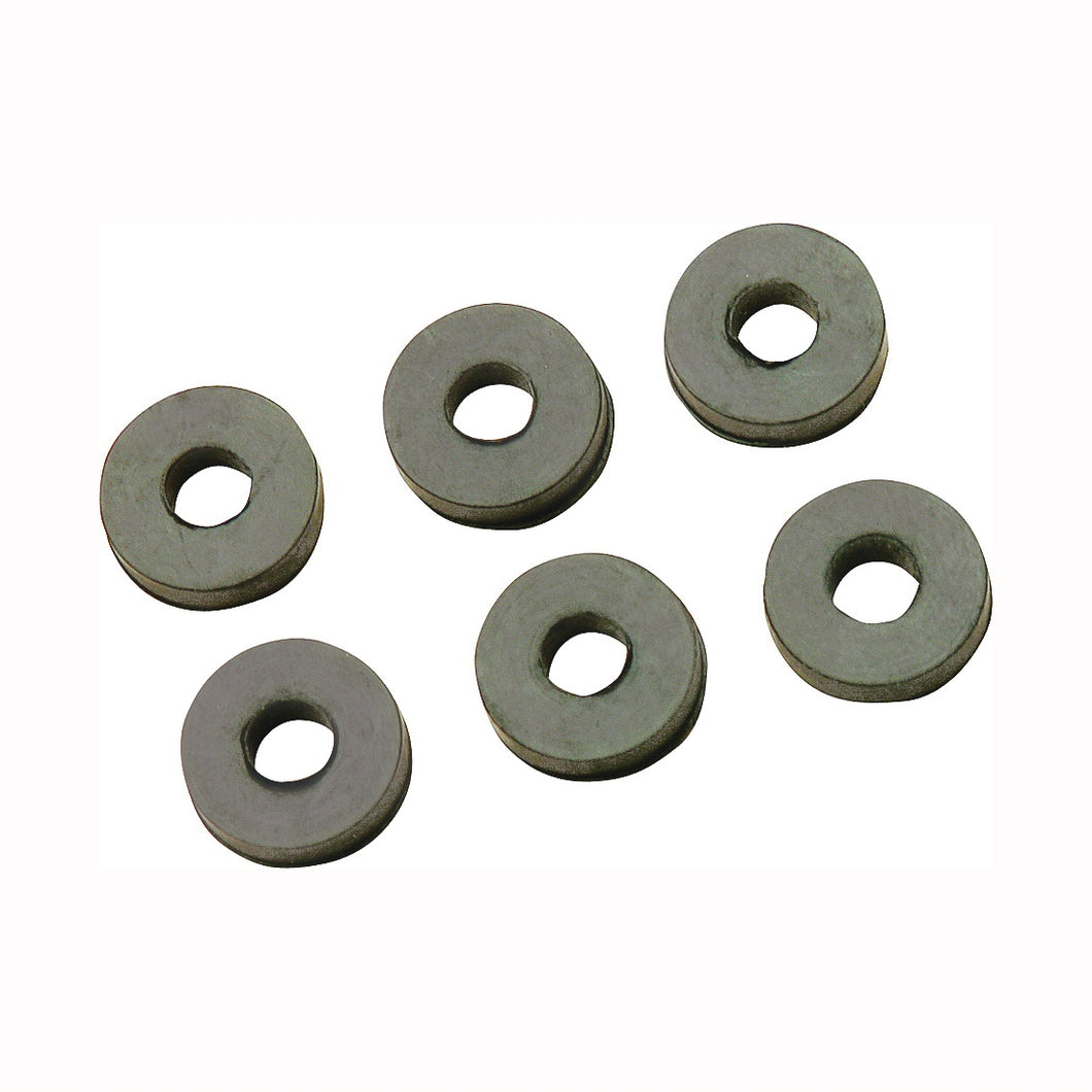 Plumb Pak PP805-33 Faucet Washer, 1/4L, 9/32 in Dia, Rubber, For: Sink and Faucets