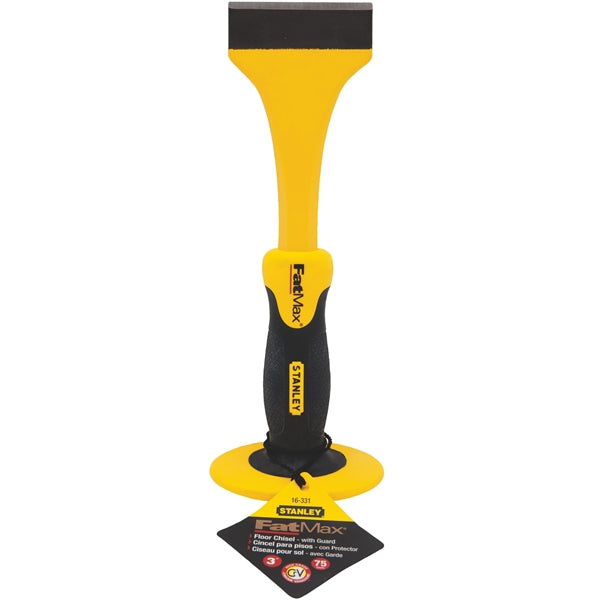 FATMAX 16-331 Floor Chisel, 3 in Tip, Bi-Metal Handle, Vanadium Steel