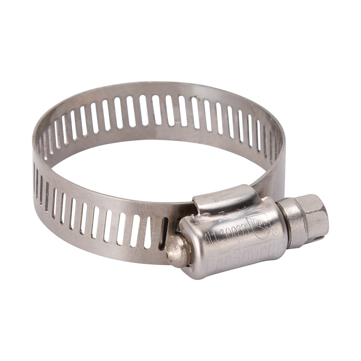 ProSource HCRSS20 Interlocked Hose Clamp, Stainless Steel, Stainless Steel