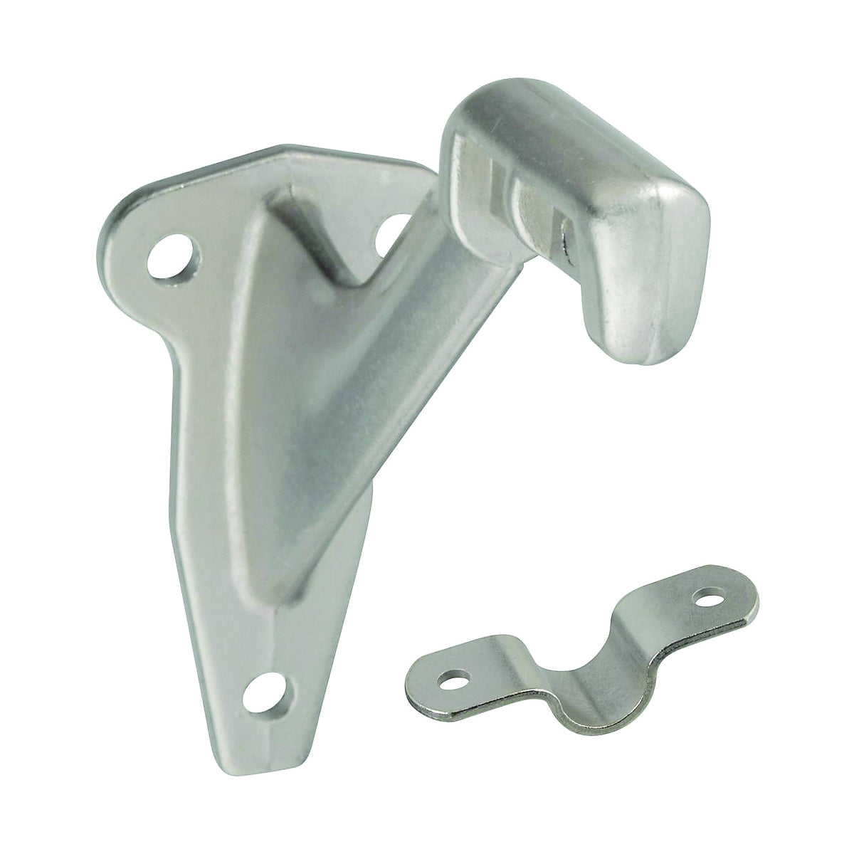 National Hardware N830-132 Handrail Bracket, Die-Cast Zinc, Satin Nickel