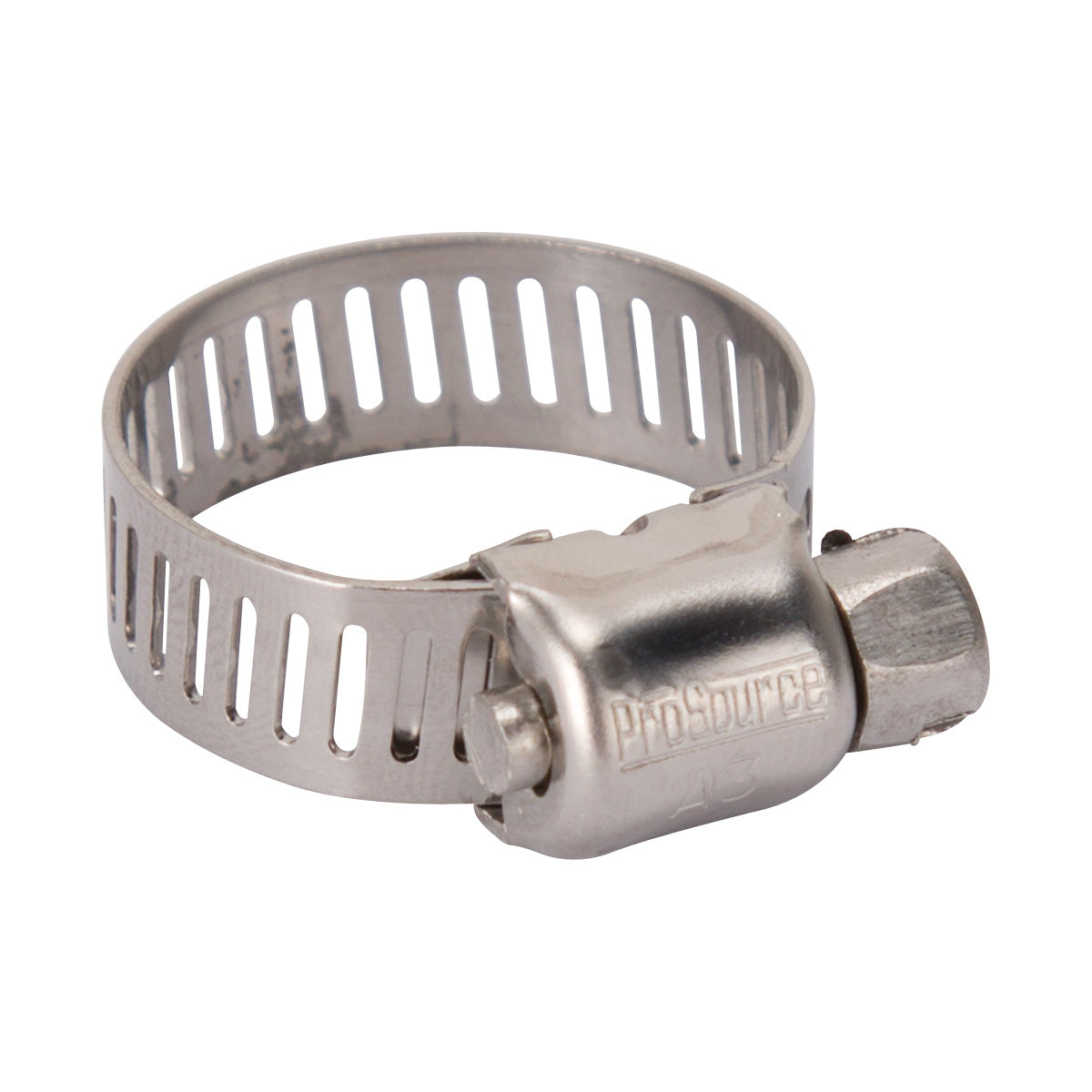 ProSource HCMSS08 Interlocked Hose Clamp, Stainless Steel, Stainless Steel