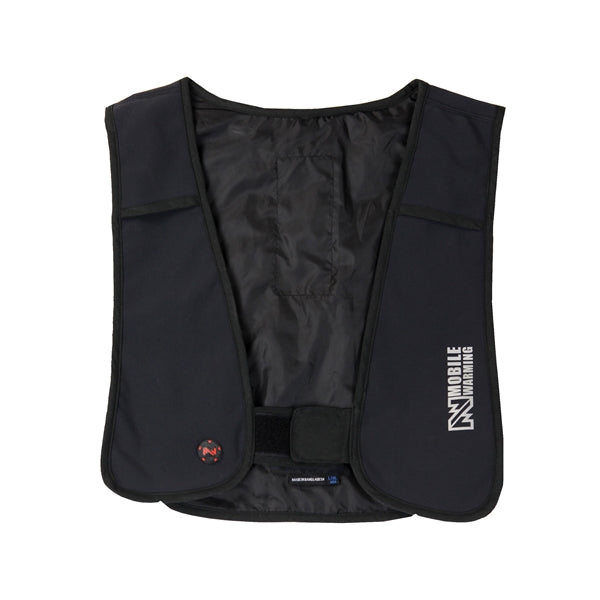 Mobile Warming Thawdaddy Series MW19U05-01-10 Heated Vest, S/M, Unisex, Fits to Chest Size: 40 in, Black