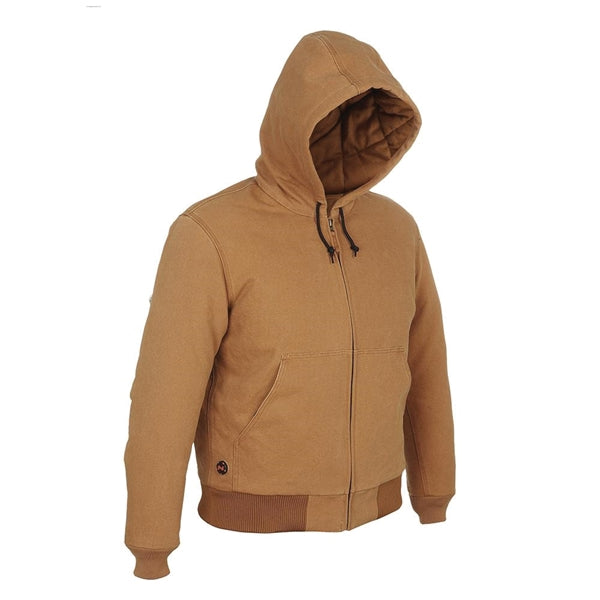 Mobile Warming MWJ18M13-16-04 Foreman Jacket, L, Men's, Fits to Chest Size: 42 in, Cotton, Tan