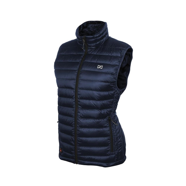 Mobile Warming MWJ19W02-06-04 Endeavor Vest, L, Women&#39;s, Fits to Chest Size: 40 in, Nylon, Navy