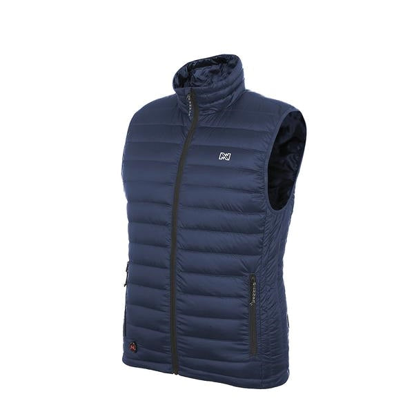 Mobile Warming MWJ18M08-06-04 Endeavor Vest, L, Men&#39;s, Fits to Chest Size: 42 in, Nylon, Navy