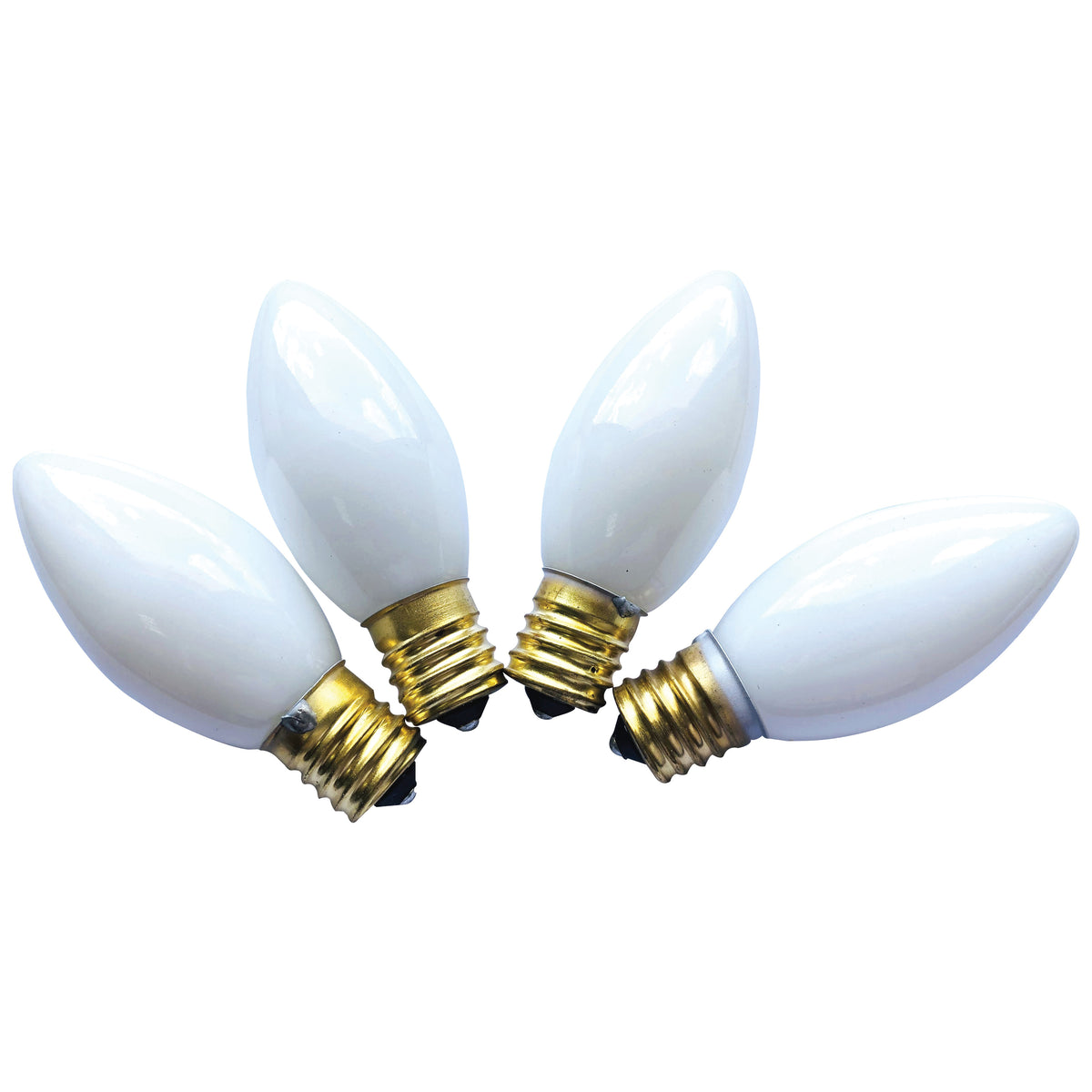 Hometown Holidays 16510 Light Bulb, 7 W, Intermediate Lamp Base, Incandescent Lamp, Ceramic White Light