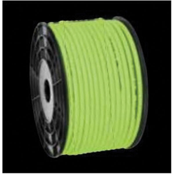 Flexzilla HFZ14250YW Air Hose, 1/4 in ID, 250 ft L, 300 psi Pressure, Polymer, Green