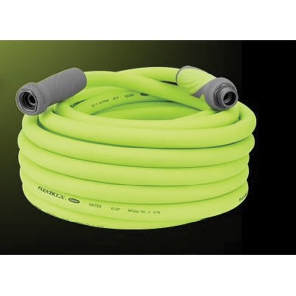 Flexzilla SwivelGrip HFZG525YWS-N/CA Garden Hose, 5/8 in, 25 ft L, GHT, Polymer, Green