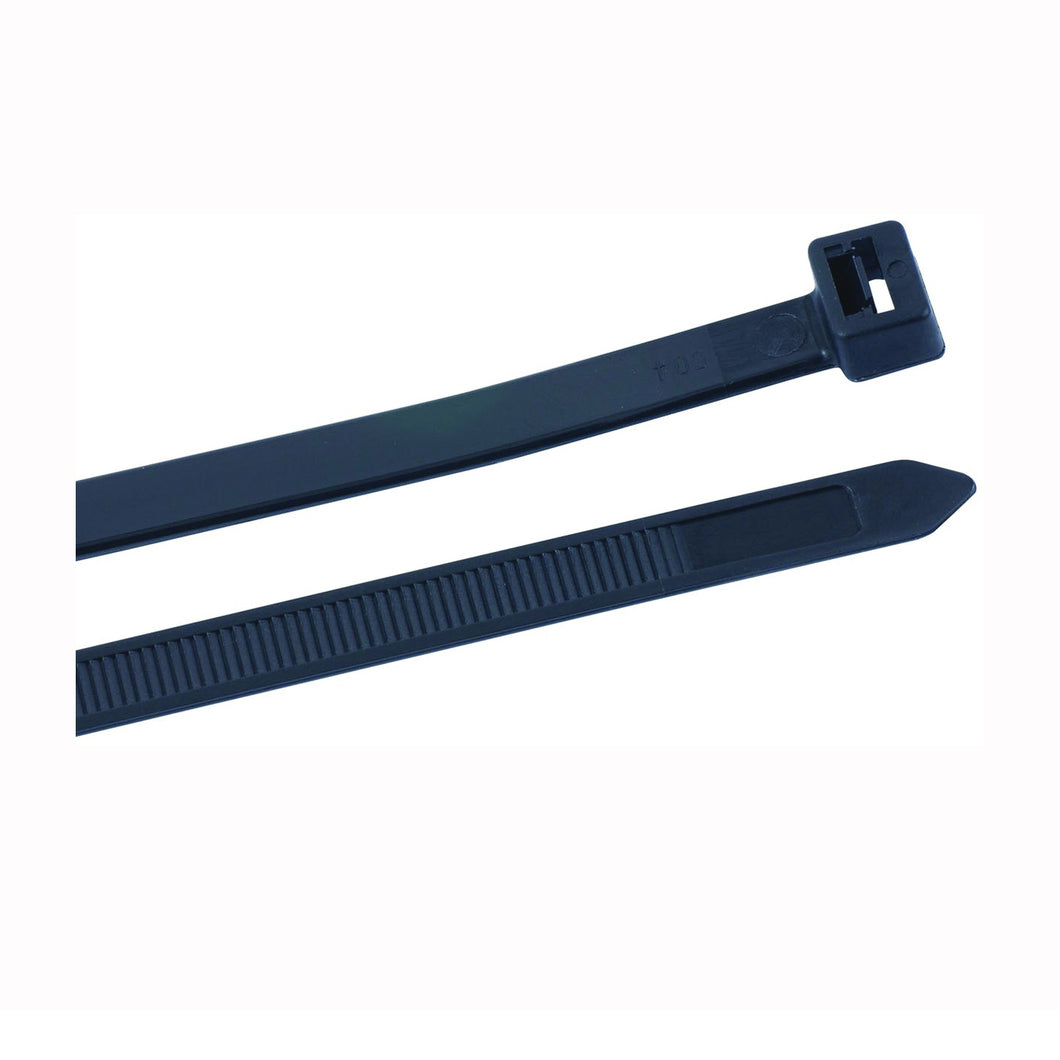 GB 45-524UVB Cable Tie, 6/6 Nylon, Black