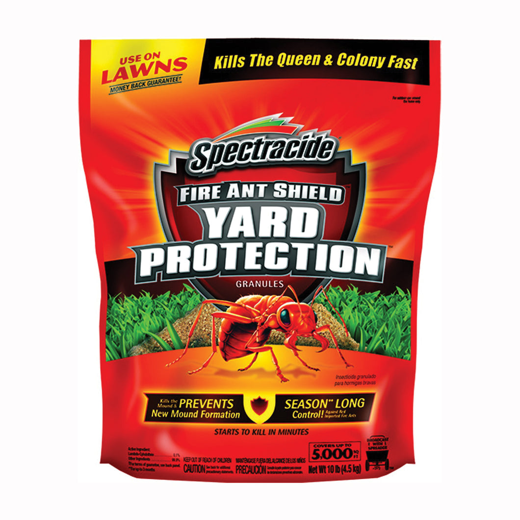 Spectracide Fire Ant Shield HG-96472 Fire Ant Killer, Solid, 10 lb