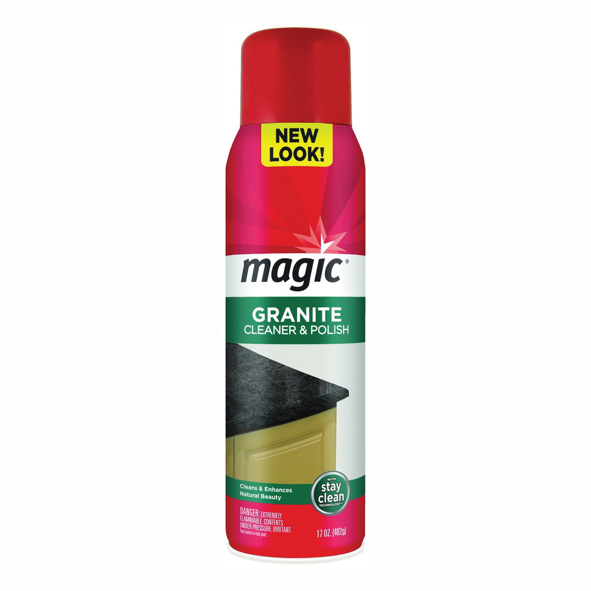 Magic 3051 Granite and Marble Cleaner, 17 oz Can