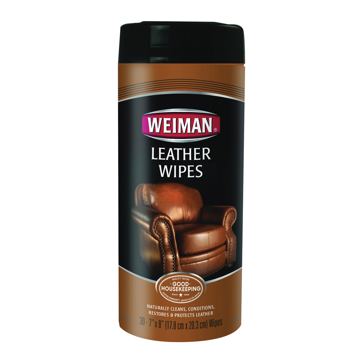Weiman 91 Cleaning Wipes, 8 in L, 7 in W
