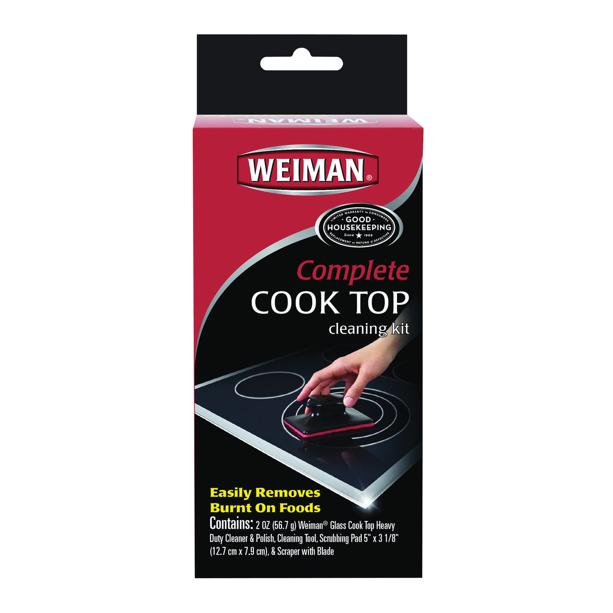 Weiman 98 Cooktop Care Kit, 2 oz, Liquid, Apple, Light Tan