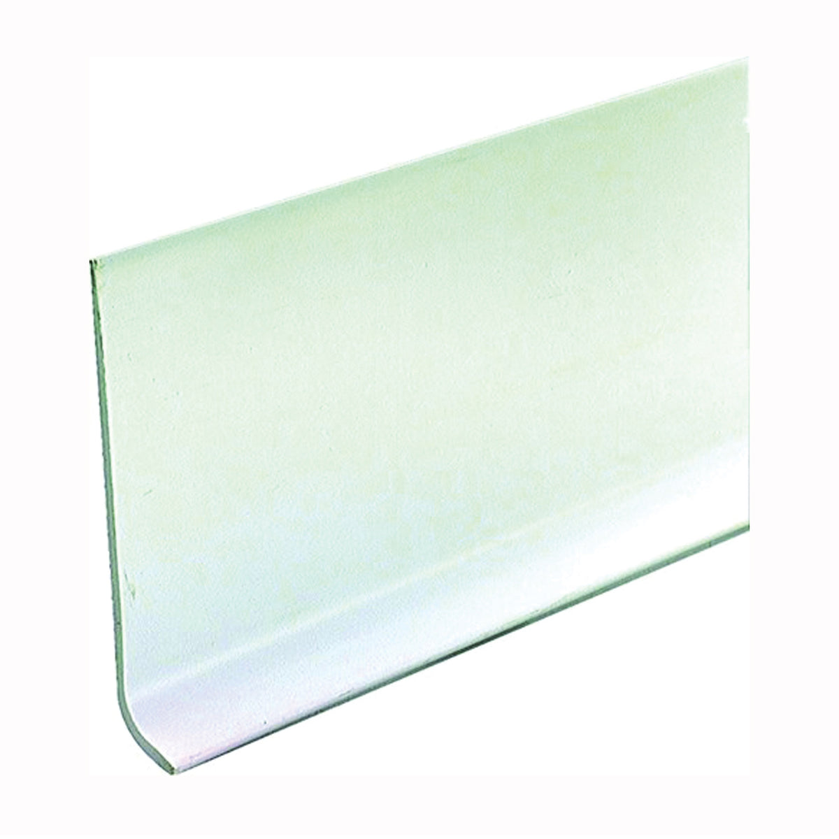 M-D 75507 Wall Base, 120 ft L, 4 in W, Vinyl, White