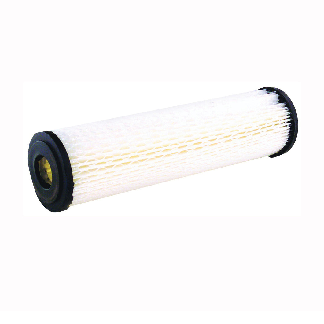 Pentair OMNIFilter Series RS1-DS12-05 Filter Cartridge, 20 um Filter, Pleated Cellulose Filter Media