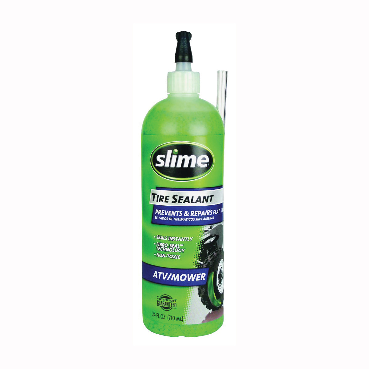 Slime 10008 Tire Sealant, 24 oz Squeeze Bottle, Liquid, Characteristic