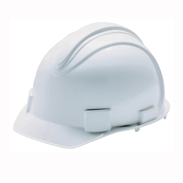 JACKSON SAFETY 3013362 Hard Hat, 11 x 9-1/2 x 8-1/2 in, 4-Point Suspension, HDPE Shell, White, Class: C, E, G