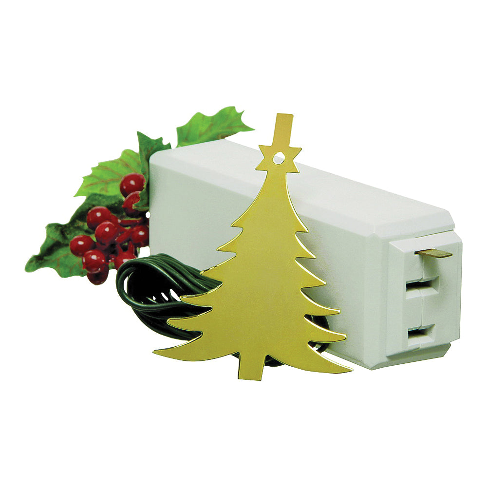 Xodus Innovations 1225L Touch Control Ornament, 7-1/2 in H, Brass, Gold