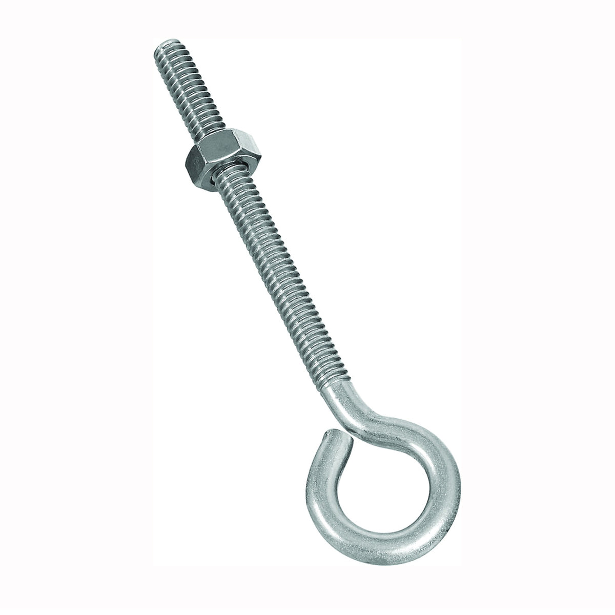 National Hardware N221-606 Eye Bolt, 1/4-20 Thread, 2-3/4 in L Thread, 0.56 in ID Dia Eye, 3.02 in L Shank
