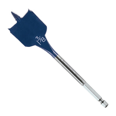 Bosch Daredevil DSB1019 Spade Drill Bit, 1-3/8 in Dia, 6 in OAL, 1/4 in Dia Shank, Hex Shank