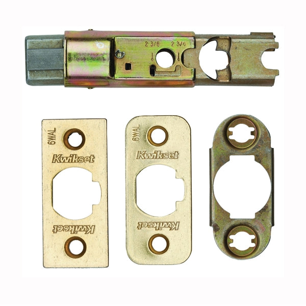 Kwikset 81825-001 Deadbolt Latch, Steel, Polished Brass