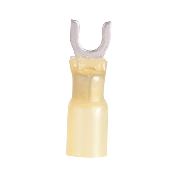 GB Xtreme AMT-116 Spade Terminal, 600 V, 12 to 10 AWG Wire, #8 to 10 Stud, Yellow