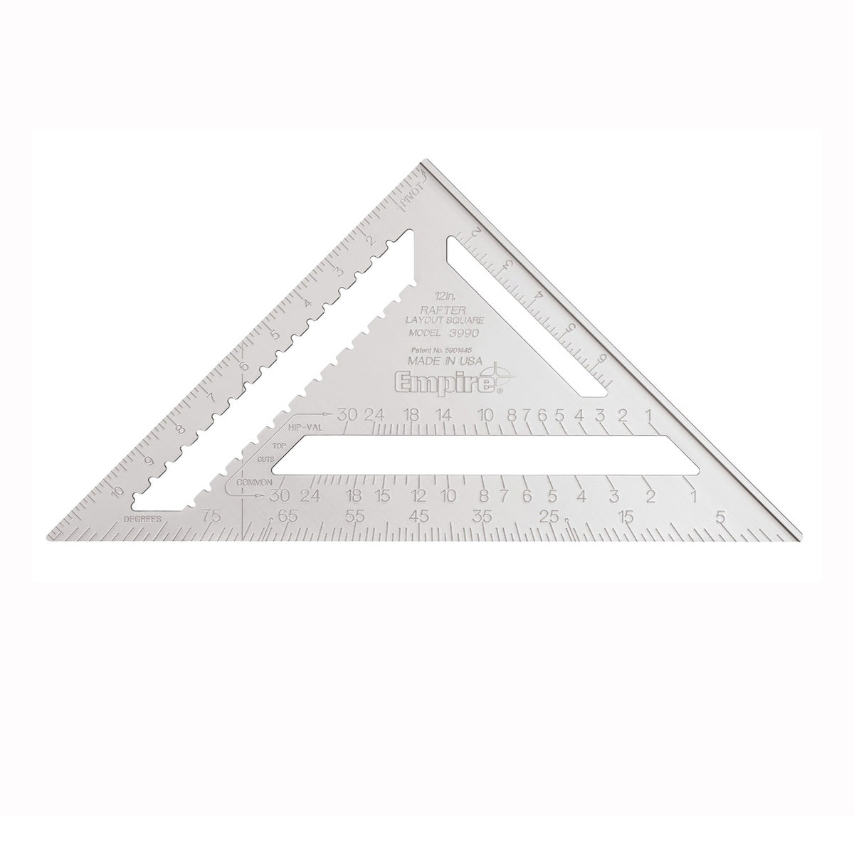 Empire 3990 Rafter Square, Aluminum, 12 in L