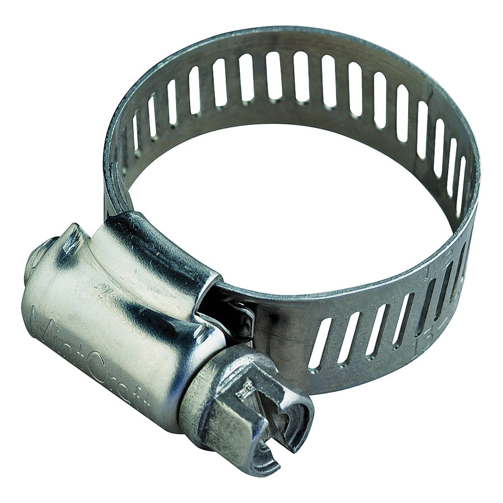 ProSource HCRAN80 Interlocked Hose Clamp, Stainless Steel, Stainless Steel