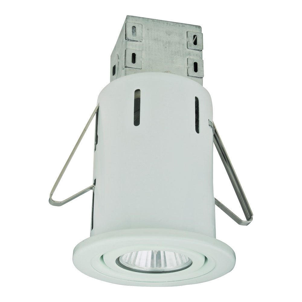 Boston Harbor RS6000R+603-SMK1 Gimble Kit, 50 W, 120 V, 1-Lamp, GU10 Lamp, Steel, White, White