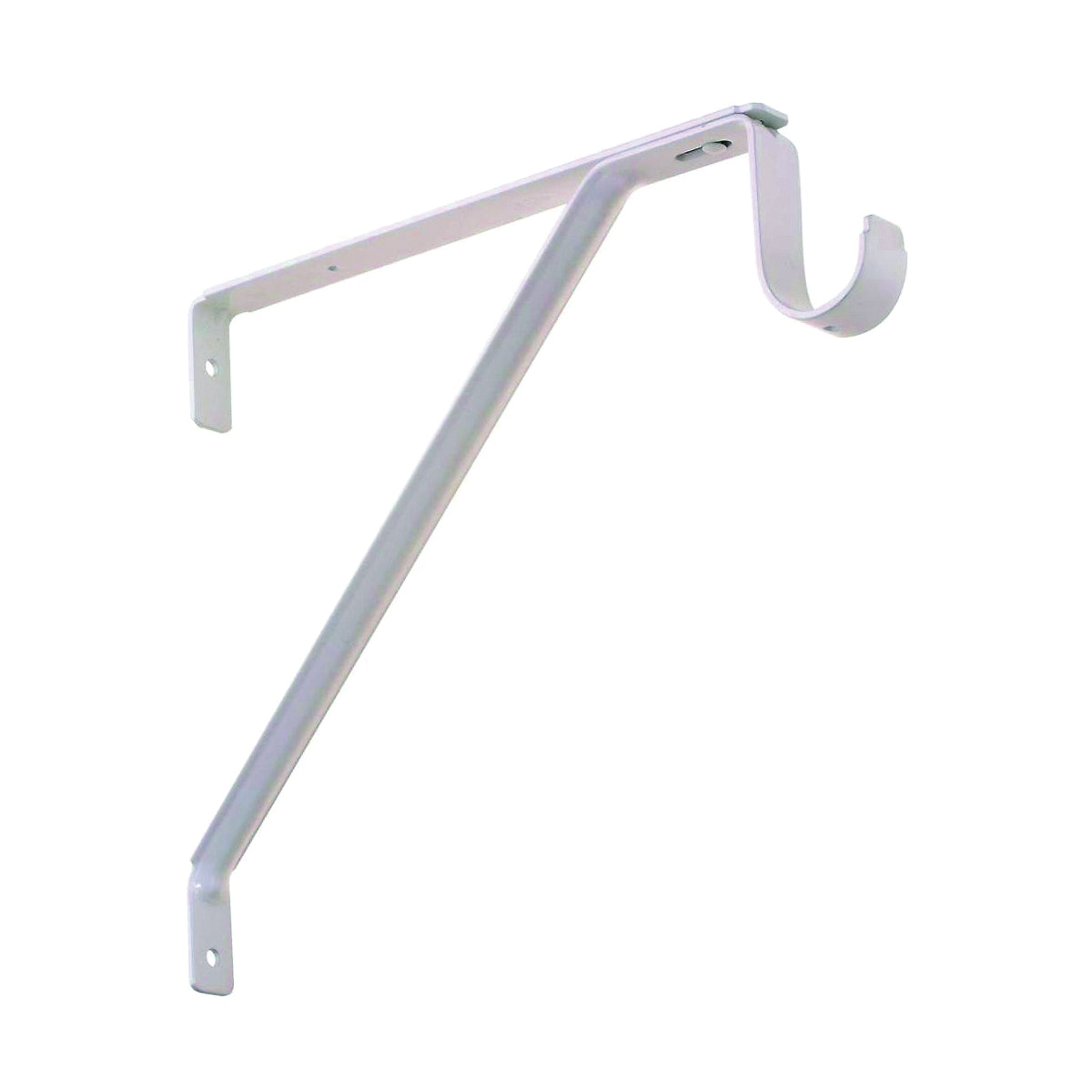 National Hardware N234-971 Shelf and Rod Bracket, 75 lb, Steel