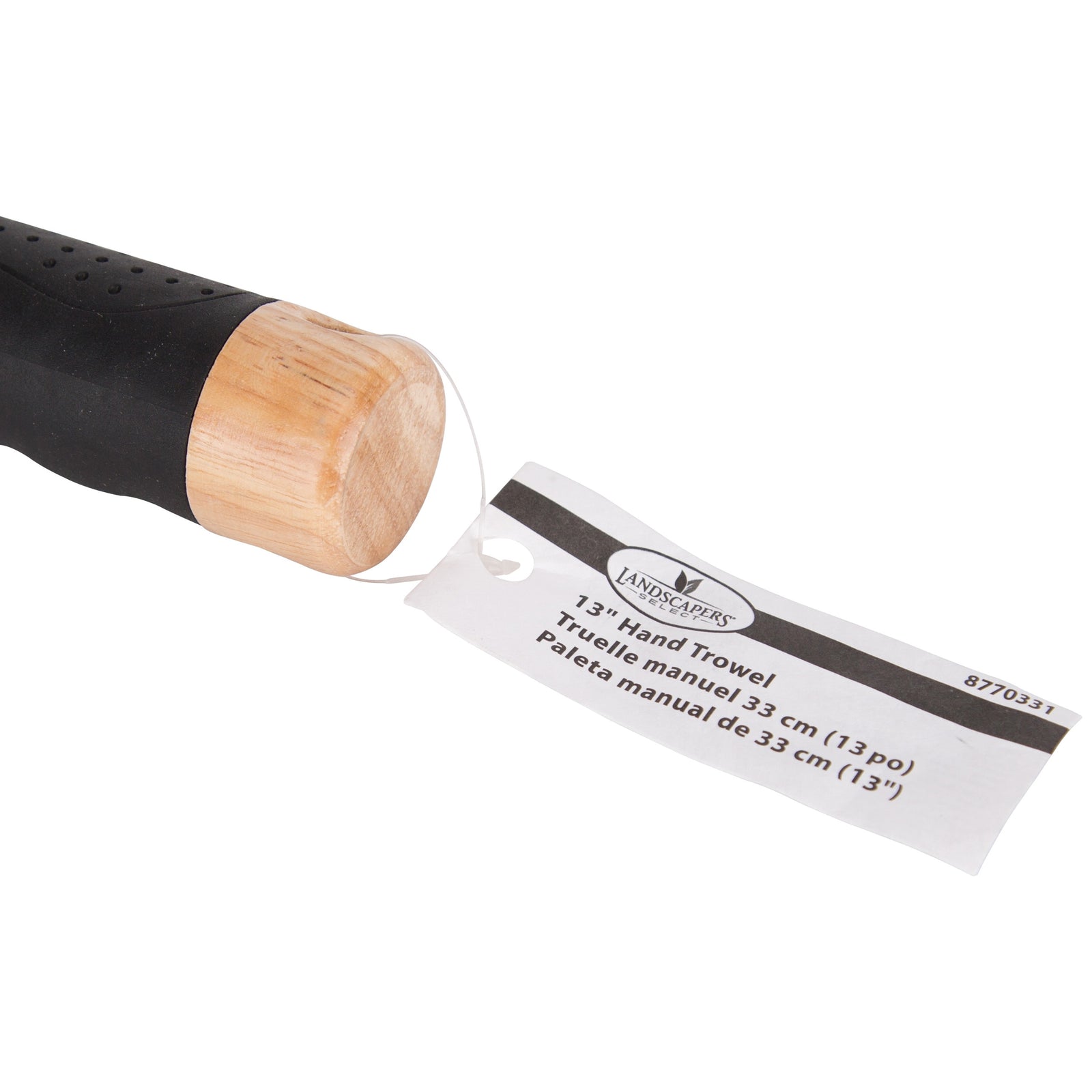 Landscapers Select GT945A Garden/Transplanting Trowel, 6-1/2 in L Blade, 2-7/8 in W Blade, Steel Blade, Wood Handle