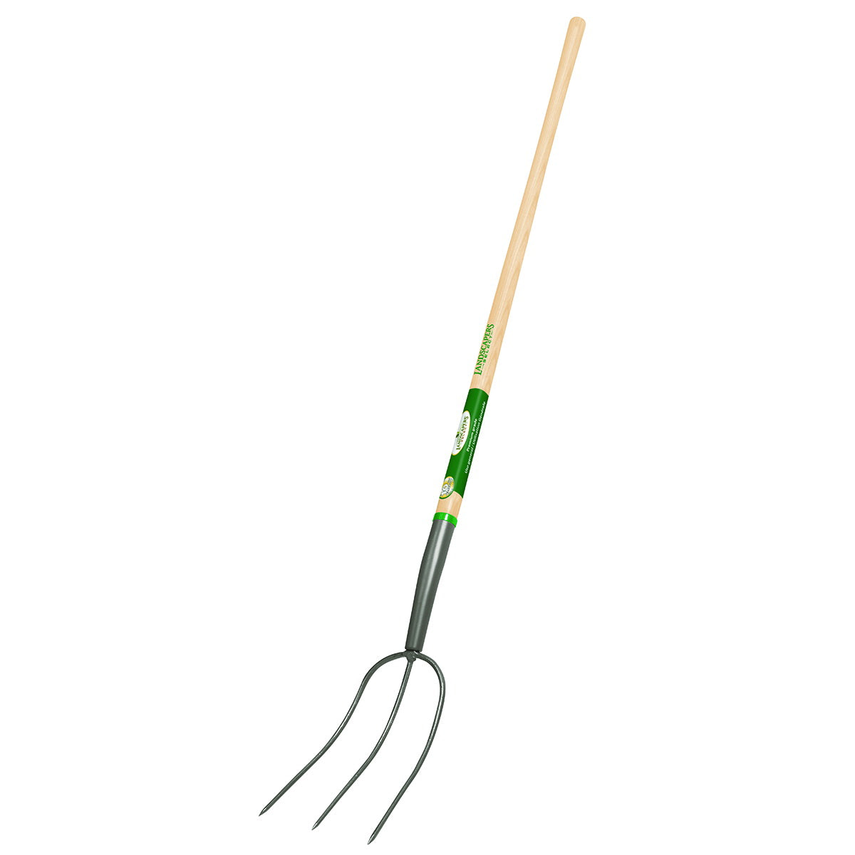Landscapers Select 34621 Manure Fork, Polycarbonate Tine, Wood Handle, 54 in L Handle