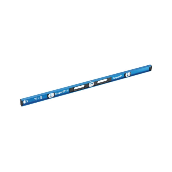 Empire em55.48 I-Beam Level, 48 in L, 3-Vial, Magnetic, Aluminum, Blue