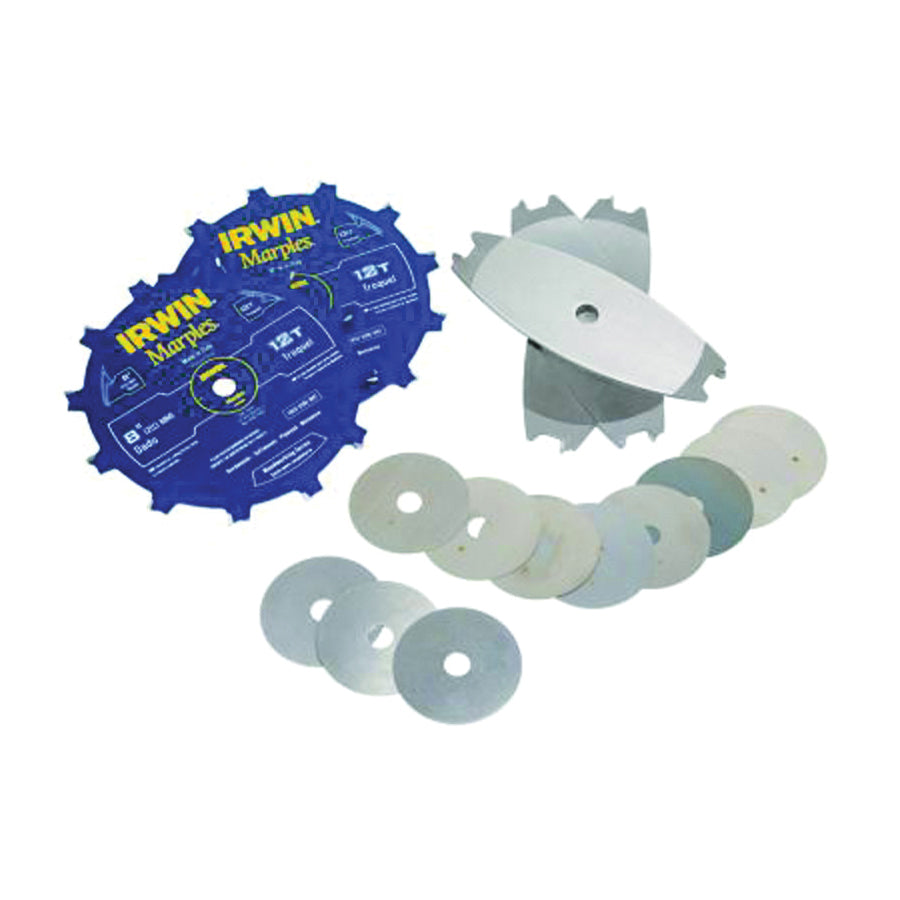 IRWIN 1811865 Circular Saw Blade Set, 5/8 in Arbor, 12-Teeth
