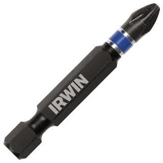 IRWIN 1837439 Power Bit, #1 Drive, Phillips Drive, 1/4 in Shank, Hex Shank, 4 in L, S2 Steel
