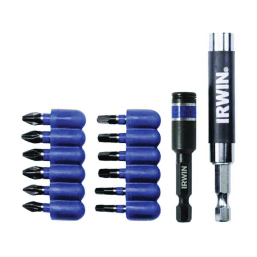 IRWIN 1840314 Impact Drive Guide Set, 14-Piece, Steel, Black Oxide
