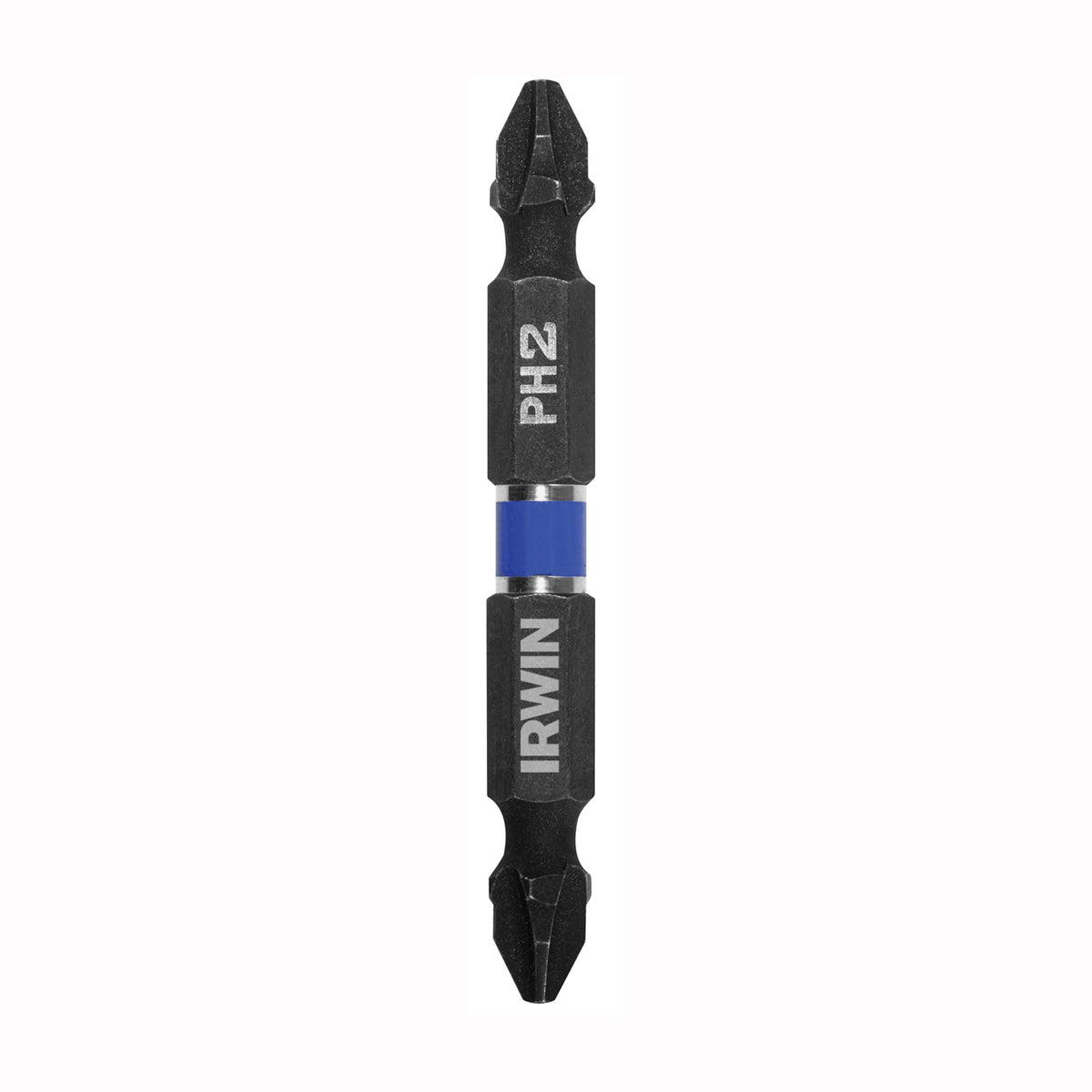 IRWIN 1870983 Power Bit, #2 Drive, Phillips Drive, 1/4 in Shank, Hex Shank, 2-3/8 in L, High-Grade Steel
