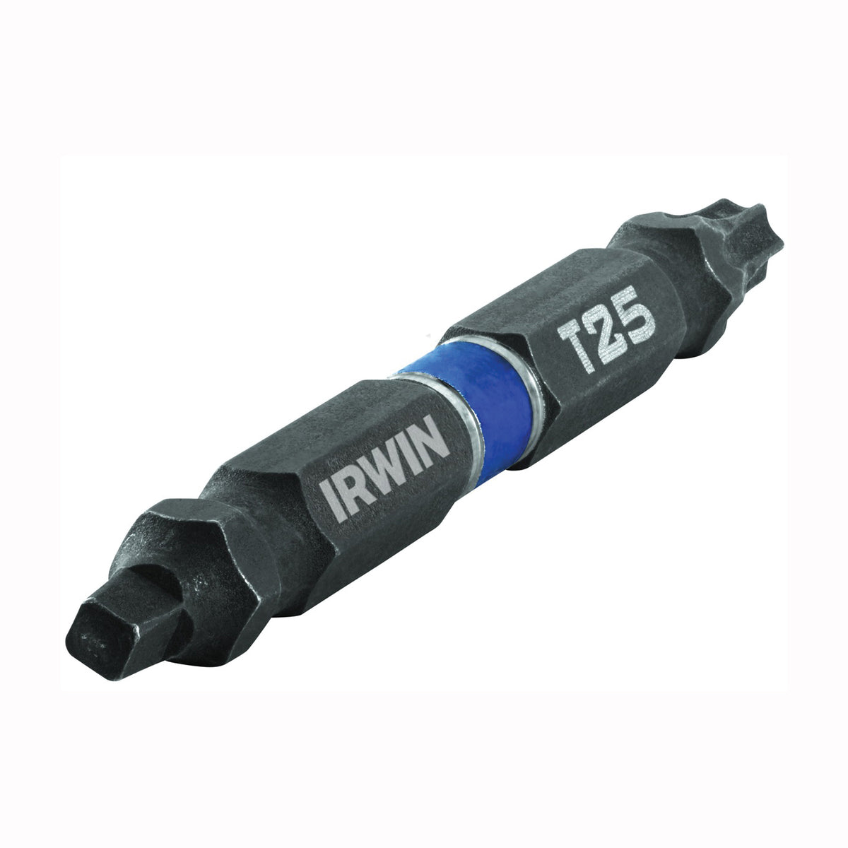 IRWIN 1892015 Power Bit, #2, T25 Drive, Square Recess, Torx Drive, 1/4 in Shank, Hex Shank, 2-3/8 in L